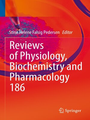 cover image of Reviews of Physiology, Biochemistry and Pharmacology